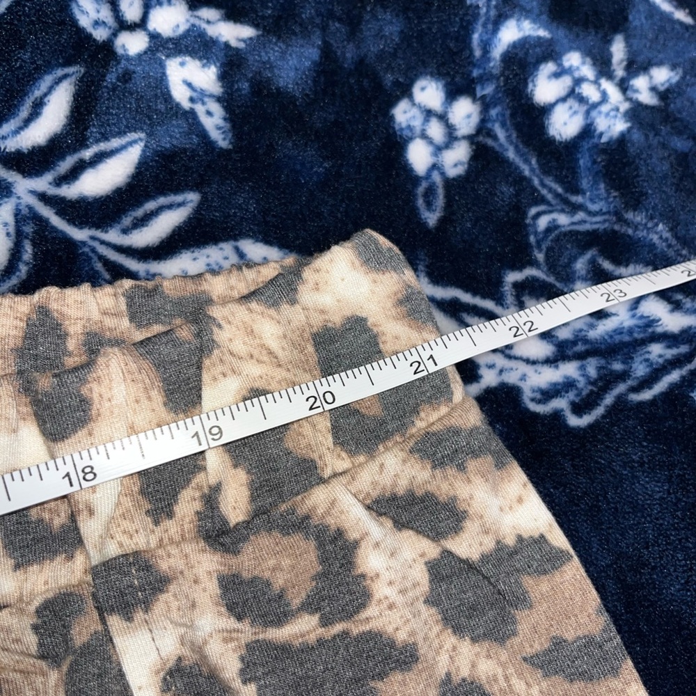 NEW! Zenana Hippie Harem Leopard Split Side Pants - Picture 14 of 16